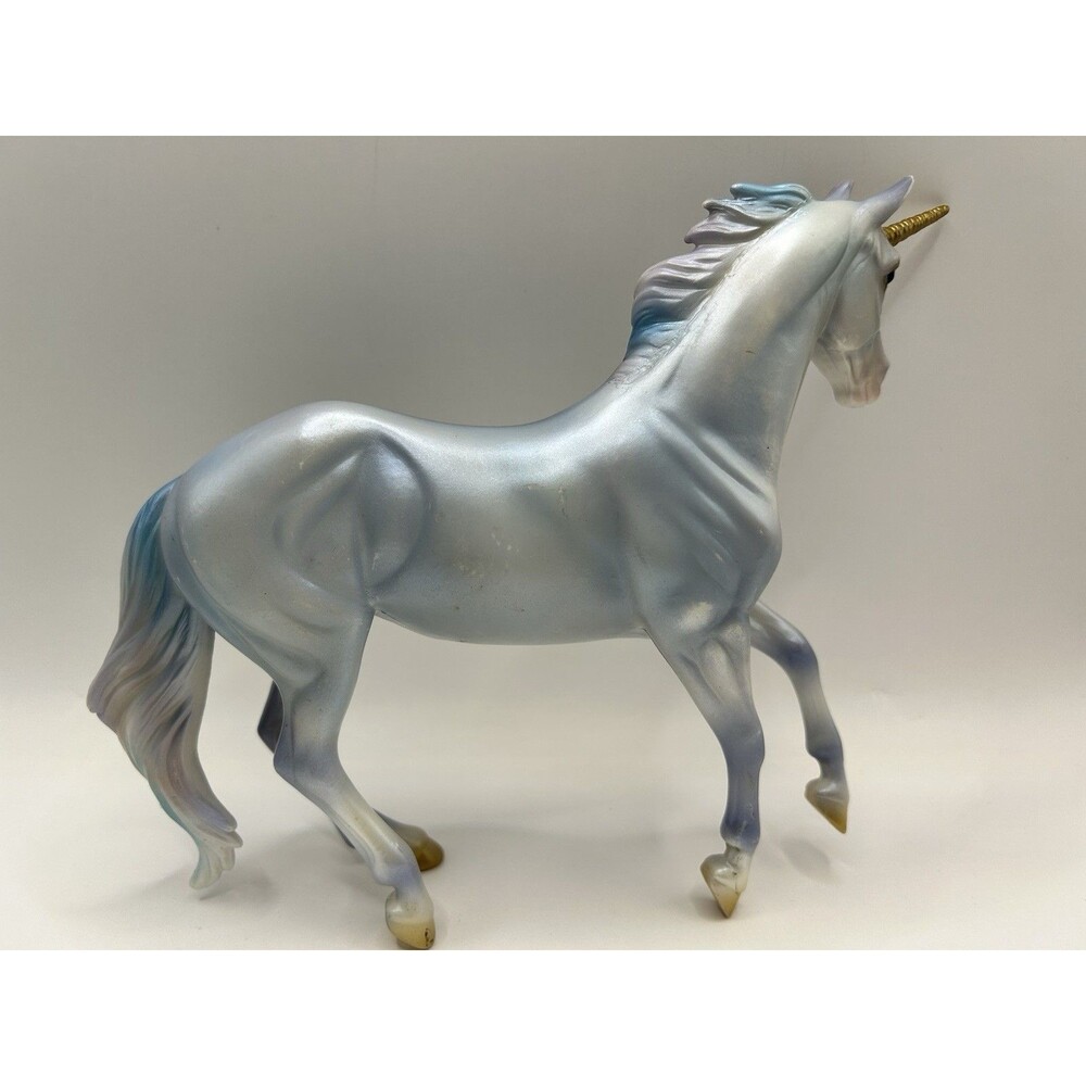 Breyer Paddock Pals Scented Green Unicorn + Serendipity Magical Unicorn Lot Of 2 - Picture 6 of 16